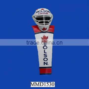 Molson Canadian Goalie Mask Beer Tap