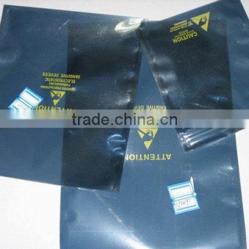 High quality Antistatic printed shielding bag for packing electronic components
