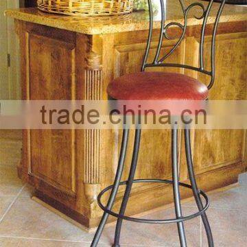 wrought iron chair