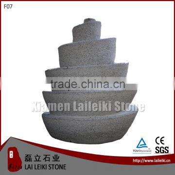 Polished Natural Stone Outdoor Garden Granite Fountain