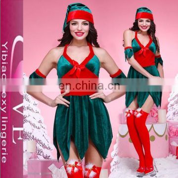 grass skirt style green and red color for hot girl image sex christmas costume