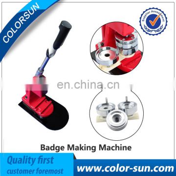 New Type Penumatic Badge Making Excellent Interchangeable Die Mould Badge Maker Button Making Machine