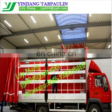 Waterproof PVC Tarpaulin truck curtains