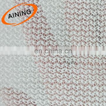 Factory price white plastic construction net and safety fence net