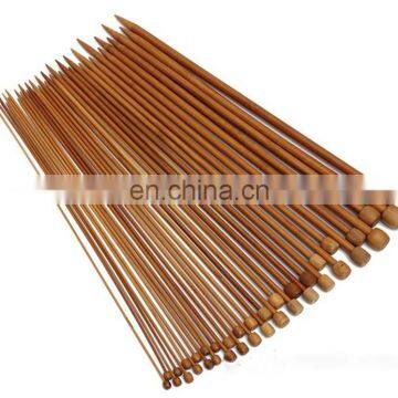 Knitting tools sweater needles carbonized single-tip stick needles