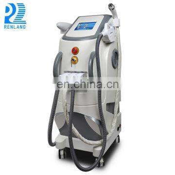 4 in 1multi-functional shr e-light rf ipl laser machine for hair removal and pigmentation removal