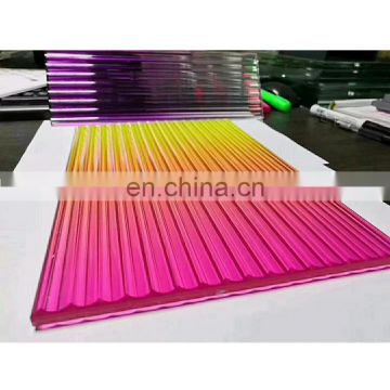 Hot sale high quality transparency fluted pattern glass factory