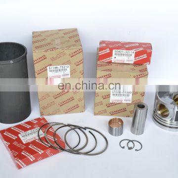 Engine parts- J05E/J08E Cylinder Liner kits / Liner sets