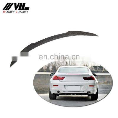 Carbon Fiber Ducktail Spoiler for BMW 640i 650i M4 M6 F06 Gran Coupe 2012-2017