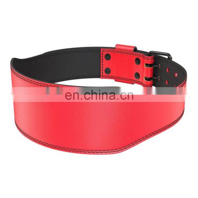 Wholesale 100% Top High Quality Customized Logo Printed Weightlifting Leather Belts With Very Low Price