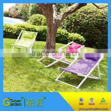Outdoor cheap reclining lightweight camp beach lounge chair