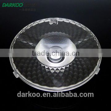 Edison Newest 75mm 24degree COB led lens for spotlight downlight application DK7524-JC-4S