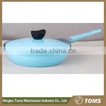New style AL Die Cast 28cm fry pan with handle