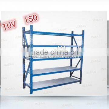 2014TOP HOT!!factory light duty metal racking pallets of clothing