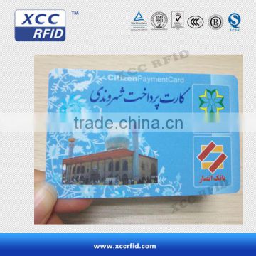ISO CMYK Printed PVC FM4428/SLE5542 Contact IC Card