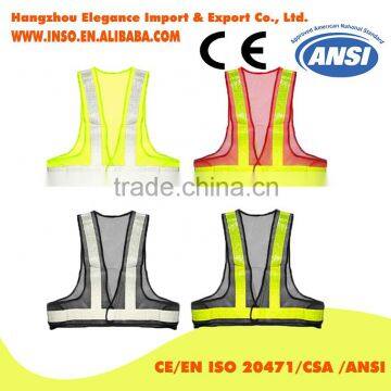 Reflective Mesh Vest With PVC Reflective Tape EN20471