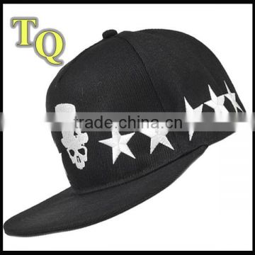 5panel 100% cotton hip-hop customized snapback caps