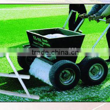 high quality artificial grass tool sand infilling machine