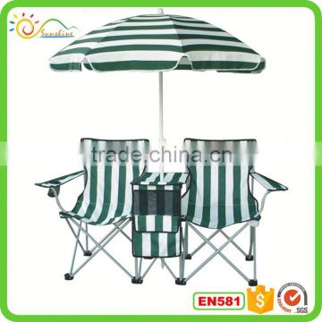 Classical foldable double chair s