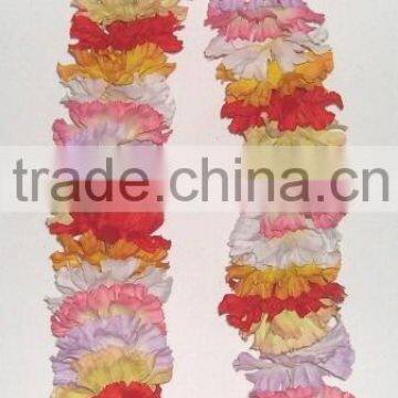 Polyester Hawaiian Flower Necklaces LEIS