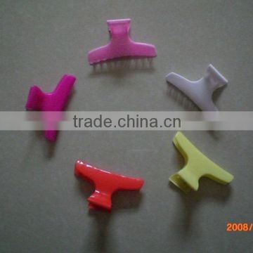 wholesale fancy colorful plastic decorative hair pin for kid's