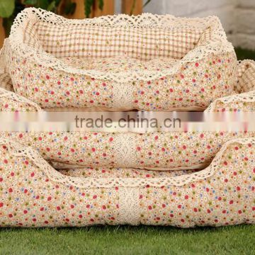 2016 New Pet Products cotton lovely dog bed