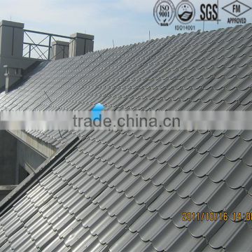 aluminium colored roof tile / corrugated aluminium colored roof tile