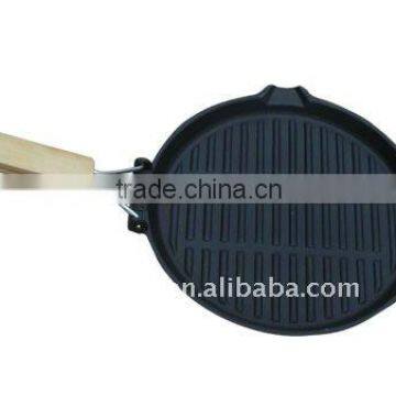 FL60W cast iron fry pan with handle