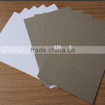 grade AA recycle coated duplex grey board