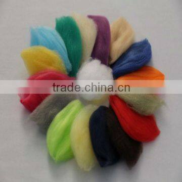 1.4D*38mm dyed polyester staple fiber with reasonable price
