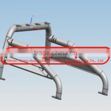High quality Luxious Style Stainless Steel Roll Bar without side handle FOR 2009 triton(apply to TIGER)
