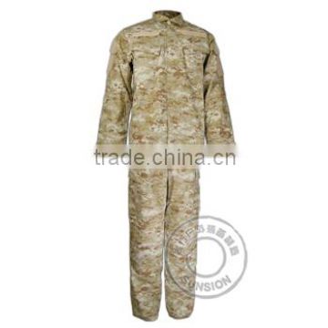 Military Uniform ACU with new generation high molecular fiber zipper
