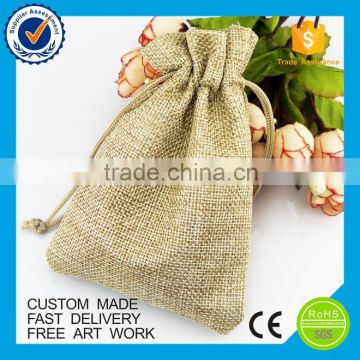 Custom cotton drawstring bags with logo