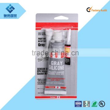 Waterproof high temperature resistance lubricant type grey RTV silicone gasket maker