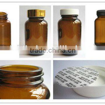 250ml amber glass bottle