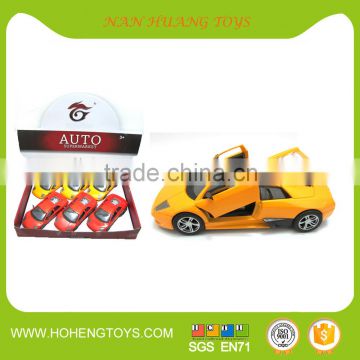 Hot crazy die cast model car Pull Back Vehicle can open the door with sound/light