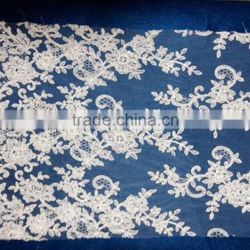 Factory promotion discount price high quality Italy lace fabric