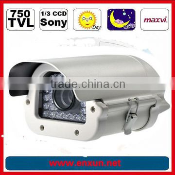Sony 750 TVL 0.001lux (B/W) 30 Meter IR distance camera for car number plate recognition camera