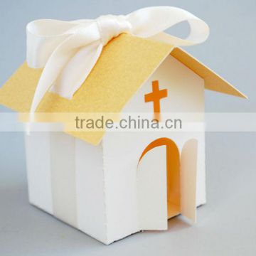 church favor boxes Wedding Bridal Shower Party Favor Gift Boxes