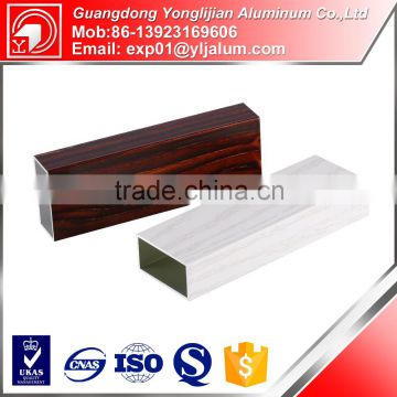 Wood color aluminum tube from China Manufactuer