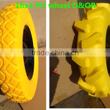 4.80/4.00-8(16x4) Durable PU foamed wheel PU wheel