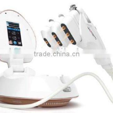 Portable hifu for skin tightening system with 3 heads