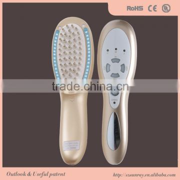 Electric massage hair comb vibrating hair growth laser comb with CE Certification