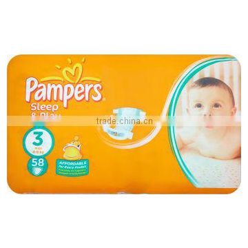 PAMPERS 58PCS Midi Diapers baby FMCG product distributor stock offer