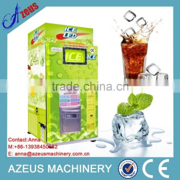 Automaic self-service ice vending machine for ice/water and ice vending machine