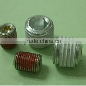 Factory sell!! cone point hex socket set screw