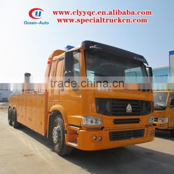 SINOTRUK HOWO 16ton lifting weight tow truck wrecker for sale