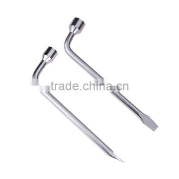 L-type wrench with screwdriver(17029 wrench,L-type wrench with hole,hand tool)