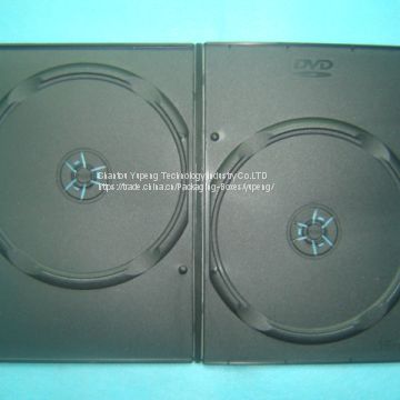 double DVD case double DVD box double DVD cover 7mm black