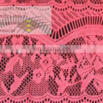 100%Polyester hot new design lace for ladies' garment accessories